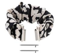 SECFOU Correa de Reloj Inteligente de Tela Flexible de 20 Mm para Dispositivo Galaxy, Pulsera de Repuesto Cómoda y Duradera, Compatible para Mujer en Deporte, Trabajo y Viaje