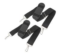 SECFOU Correas Acolchadas para Estuche de Violín Hebilla Metálica Resistente, Longitud Ajustable 95 Cm, Set de 2 Unidades Hombreras Cómodas para Transporte Portátil y Uso
