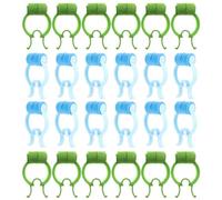 SECFOU Corrector Nariz 24 Clips para Detener Hemorragias Nasales, Tapón Nasal Portátil de Pom y Eva para Fijación de Tapones y Uso en Exteriores o Viajes
