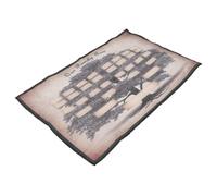 SECFOU Cuadro de Árbol Genealógico Generacional Lienzo 36x24 Cm para Rellenar a Mano, Póster Decorativo Familiar Personalizado, Gráfico Educativo de Genealogía para Decoración del Hogar