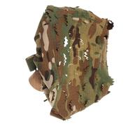 SECFOU Cubierta Hecha de Nylon Resistente Ligera de Casco de Camuflaje para Exteriores y Anti-Brillo para Operaciones Tácticas y Entornos Estratégicos