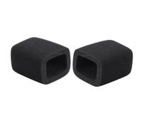 SECFOU Cubiertas Antipolvo Para Micrófono 2 Unidades Esponja Cuadrada Gruesa 44x40 Mm Protección Contra Salpicaduras y Viento Para Accesorios De Micrófonos Uso Musical Profesional