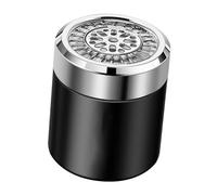 SECFOU Difusor Aroma para Coche Elegante y Decorativo de Vidrio y Abs Que Crea Ambiente Fresco y Cómodo Evitando Derrames, Adecuado como Decoración de Aromaterapia Auto