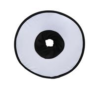 SECFOU Difusor de Luz Anular 45cm Plegable, Cubre el Flash, Evita Fugas de Luz, Portátil Bolsa Cremallera para Fotografía y Vídeo