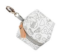 SECFOU Estuche Porta Chupetes de Pu y Peva, Bolsa Colgante Ligera y Protectora para Chupetes, Adecuado para Colgar en Bolso Viajes