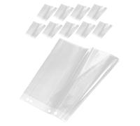 SECFOU Fundas para Negativos de Película 10 Pcs, Bolsas Impermeables de PE, Protectores de Páginas con 120 Orificios, Resistentes al Polvo, para Archivo y Almacenamiento Fotográfico