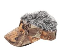 SECFOU Gorra de Béisbol Peluca para Mujer, Protección Solar, Algodón Cómodo, Diseño Moderno y Estilizado para Cumpleaños y Día Madre
