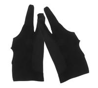 SECFOU Guantes de Pintura para Tableta de Dibujo Diseño de Dos Dedos de Alta Elasticidad Protección contra Toques Accidentales para Creación Digital Guantes de Artista Antimanchas