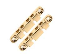 SECFOU Guía De Cuerdas Eléctrico De 6 Cuerdas Retenedor Metálico Dorado Pieza De Repuesto Para Mejorar Estabilidad y Prolongar Vida Útil Adecuado Para Conciertos y Ensayos