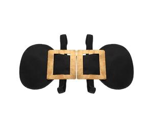 SECFOU Hebillas Elegantes para Zapatos de Cuero para Disfraces de Abogados, Accesorio Único y Fácil de Usar para Eventos de Interpretación y Fiestas