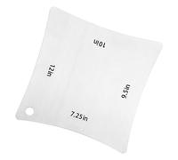 SECFOU Herramienta De Medición De Radio Para Guitarra Calibrador De Diapasón De Inoxidable Regla De Altura De Cuerdas Kit De Medición Profesional Para Instrumentos Musicales