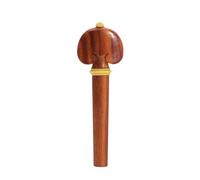 SECFOU Juego de Accesorios para Violín 4/4 Cordal, Mentonera Cómoda y Clavijas Estables, Diseño Clásico Elegante para Entusiastas del Violín