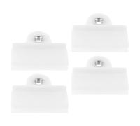 SECFOU Juego de Clips de Plástico Aplicables para Soporte de Vidrio de Coche, 4 Piezas, Retenedores para Canal de Ventanas y Faldones Laterales, Sujeción Segura para Cristales