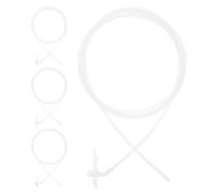 SECFOU Kit de 4 Tubos de Extensión de Espuma Expansiva de Pe para Calafateo Compatibilidad y Reducción de Residuos para Renovación y Sellado en Ventanas y Puertas