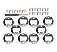 SECFOU Kit de Accesorio para Abridor de Botellas de Cerveza Diy, Inserto de Plástico Ligero y Portátil para Manualidades y Destapador de Cerveza