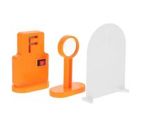 SECFOU Kit de Prácticas Ópticas Lentes de Plástico Liviano para Uso en Aulas Casa, Diseñado para Mejorar el Interés Enseñanza de Física