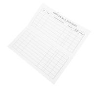 SECFOU Libro de Registro de Cheques con Fuente Grande para Baja Visión Cuaderno Financiero Personal de Contabilidad y Seguimiento de Cuentas Herramienta Práctica para Gestión Monetaria
