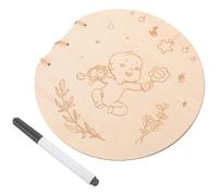 SECFOU Libro de Visitas para Shower Diseño Delicado en Papel Beige, Funciones de Firma para Invitados y Mensajes, Adecuado para Fiestas y Aniversarios