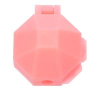 SECFOU Molde para Cake Pops Redondo de Abs Color Rosa, Diseño Creativo y Fácil de Desmoldar, Adecuado para Repostería en Bodas y Celebraciones de Cumpleaños