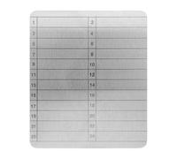 SECFOU Monedero de Acero Inoxidable para Respaldo Frío de Frases de Recuperación, Placa Metálica Doble Cara Resistente al Agua y Fuego, Almacenamiento Seguro para Semillas