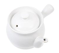SECFOU Olla de Cerámica para Medicina China 2.6l Color Claro Función Anti-calor Adecuado para Cocinar en Cocina de Gas Portátil