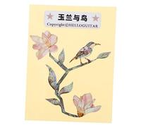 SECFOU Pegatina Para Diapasón De Guitarra Decoración De Cabeza De Guitarra Calcomanía Creativa Para Instrumentos Musicales Para y Músicos