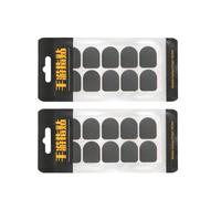 SECFOU Pegatinas en de Carbono Juego Dedos de para Desechables de Antideslizantes y Transpirables 2 Bolsas para Mejorar la Velocidad Móviles