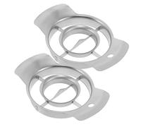 SECFOU Pelador Manual de Granadas de Acero Inoxidable 2piezas para Cocina Extracción de Semillas Adecuado para Uso en Casa