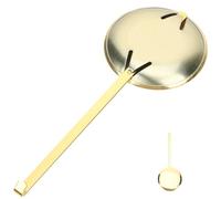 SECFOU Péndulo de Reloj de Metal Dorado para Reparación, Piezas del Péndulo del Reloj Material Metálico, Adecuado para Bodas y Bricolaje en Relojes Vintage de Pared