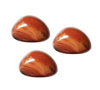 SECFOU Piedra de Ágata Natural Irregular de Sardónice, Tallada a Mano, Ayuda Sanación Mental, Adecuado para Reiki y Fuentes Decorativas