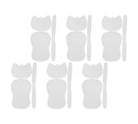 SECFOU Placa de rejilla para bolsa DIY, 6 piezas, plástico blanco, fácil de cortar, para hacer bolsas de mano, tejido y labores de aguja