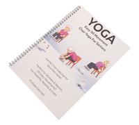 SECFOU Planificador Papel de Yoga para Adultos y Mayores en Silla Guía Visual Completa y Instrucciones Guiadas para Rutinas Impacto en Casa