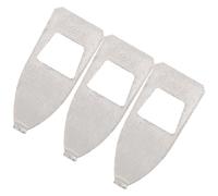 SECFOU Puntas de Metal para Violín 3 Piezas, Accesorio Metálico para Varillas de Instrumentos de Cuerda, Protector de Caballo para Violín, Uso Musical Clásico y Folclórico