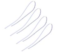 SECFOU Regla Autoadhesiva de 1 Metro Color Blanco, 4 Unidades, Cinta Métrica Adhesiva Escala en Pulgadas y Centímetros, Herramienta de Medición para Carpintería y Mejoras del Hogar