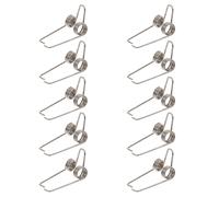 SECFOU Resortes de Llave Watergate para Trompeta Negros, 10 Unidades, Accesorios Duraderos de Hierro para Reemplazo de Válvula de Drenaje en Trombones, Uso Profesional y