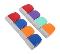 SECFOU Sellos para Profesores 8 Piezas para Aula Escolar Juego de Sellos de Calificación y Ánimo Tinta Resistente Diseño Divertido para Tareas y Revisión Rápida Clase