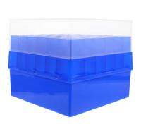 SECFOU Soporte 36 de Plástico para de Tubos Reutilizable en o Ensayo Agujeros, Caja Organizadora 10 Ml Laboratorio o Centro de Investigación