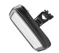 SECFOU Soporte para Móvil de Moto y Bicicleta Resistente al Agua y Golpes, Material PU, Diseño Práctico para Manillar, Adecuado para Ciclismo y Motociclismo