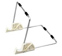 SECFOU Soporte Portátil Plegable y Desmontable para Pizarra de Escritorio Aleación Metálica y ABS, Soporte Confiable para Espacio de Trabajo Minimalista