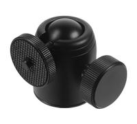 SECFOU Soporte Ptz Mini Esférico Grados Rotatable para Cámara De Montaje De Adaptador De Trípode Soporte De Iluminación Accesorios para Cámara