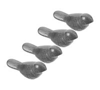SECFOU Suplemento de Hierro Vegetariano 4piezas Herramienta de Cocina en Forma de Pájaro de Hierro Fundido Compacto y Seguro para Uso en Cocina y Guisos