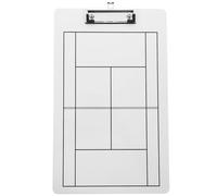 SECFOU Tablero de Estrategia de Tenis y Hockey Portátil de Pvc, Pizarra de Borrado en Seco No Magnética para Entrenadores, Herramienta Versátil para Entrenamiento Deportivo