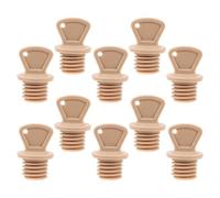 SECFOU Tapón de Goma a Prueba de Fugas para Bolsa de Agua Caliente, 10 Unidades, Silicona Duradera, Tapa de Repuesto para Bolsas Térmicas, Adecuado para Uso Doméstico y Viajes