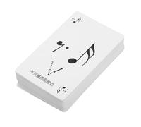 SECFOU Tarjetas De Aprendizaje Musical De Ritmo y Notación Juego Educativo para Estudiantes De Música Tarjetas Flash para Teoría Musical y Práctica De Ritmo Diseño Portátil y