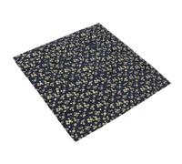 SECFOU Tela de Embalaje Japonesa para Caja de Obsequio 70x70 Cm, Paño Estilo Furoshiki Azul Diseño de Flores de Cerezo, Multiusos para Envolver Loncheras y Decoración de Embalaje