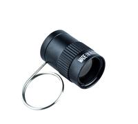 SECFOU Telescopio monocular ultra miniatura de 2,5 x 17,5 mm, con hebilla de dedo, telescopio de bolsillo para actividades al aire libre, color negro