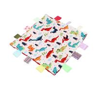 SECFOU Toalla Apacible para Ñiño Diseño de Dinosaurio en Algodón Suave, Pañuelo Bandana para Atraer la Atención y Uso Diario Infantil Color Aleatorio