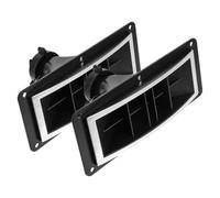 SECFOU Tweeter de Bocina de Altavoz de 10 Pulgadas Luz, Accesorio de Plástico Abs Resistente al Calor, Compatible Sistemas de Audio y Altavoces para Escenario Profesional, Juego de 2