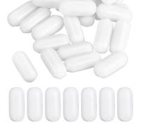 SECFOU Varillas de Color Blanco de Ptfe Agitadoras Magnéticas 25 para Mezclador de Líquidos en Aplicaciones de Químico E Investigación
