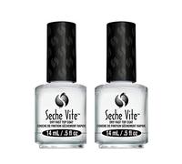 Seche Vite Dry Fast Top Coat Boxed 0.5oz (2 unidades) de Seche